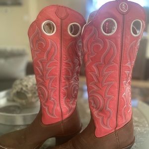 Tony Lama Woman’s Cowboy Boots Size 9.5 B